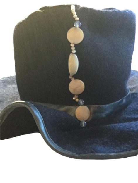 Filz Blau Achat Opalit